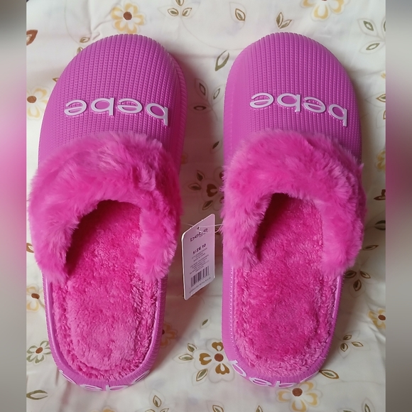 BeBe pink size 10 Slippers - Picture 11 of 14